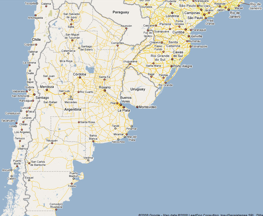 Expat Tech: Google Maps Argentina – Phase I