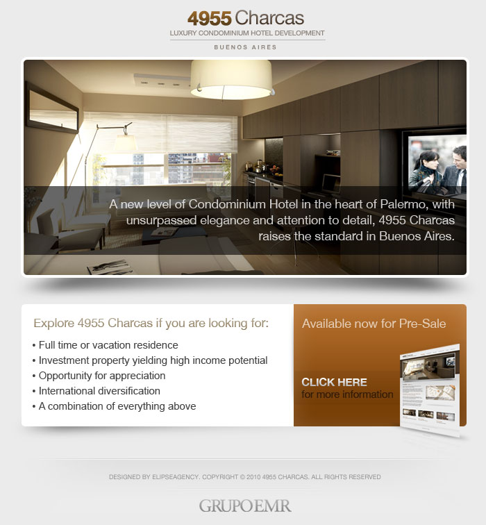New Buenos Aires Condo Hotel Development