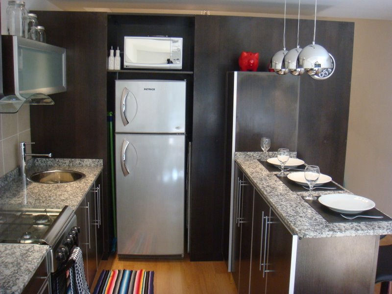 Kitchen and dining counter
