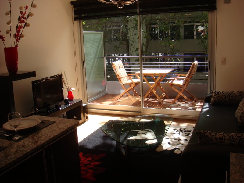View from living room
