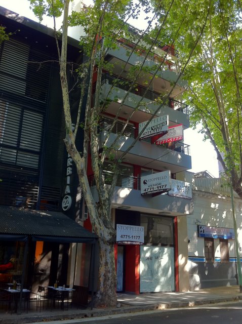The building