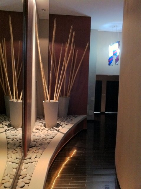 The building lobby