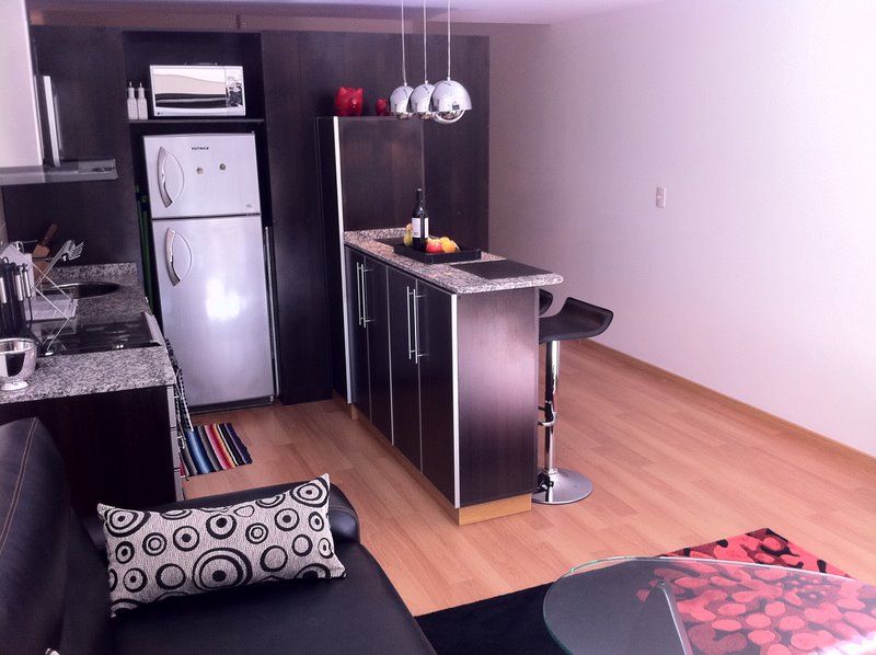 Kitchen and dining counter
